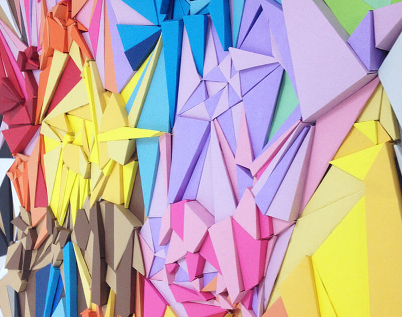 Creation Paper Installation
