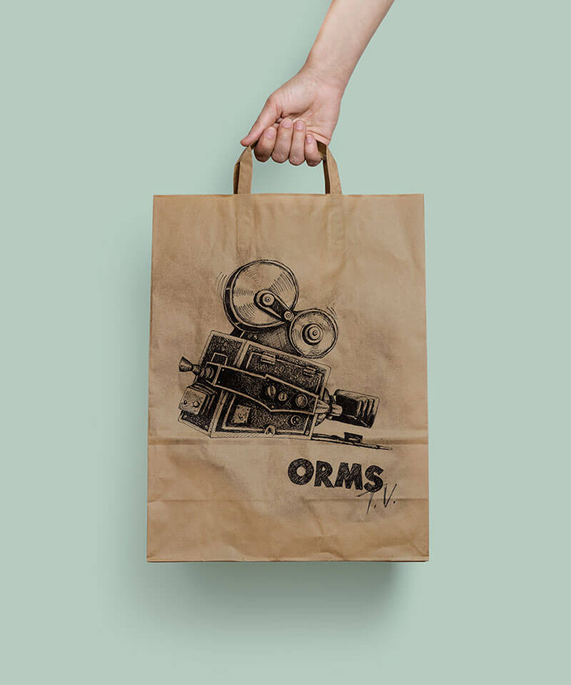 Orms Camera Bag Illustrations