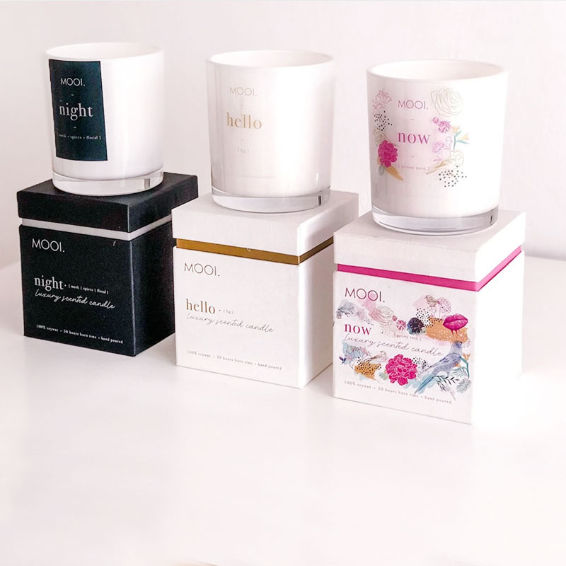 04 Mooi Leven Candle Packaging Design and Illustration