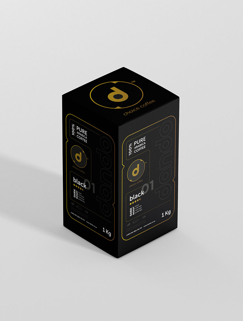 Dando Coffee Packaging Design