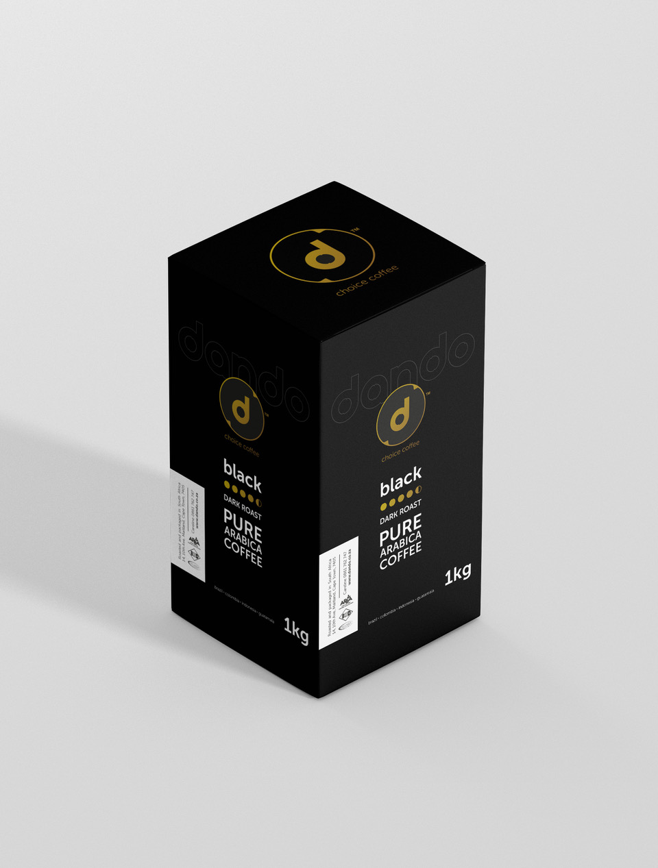 Dando Coffee Packaging Design Dando Coffee Packaging Design