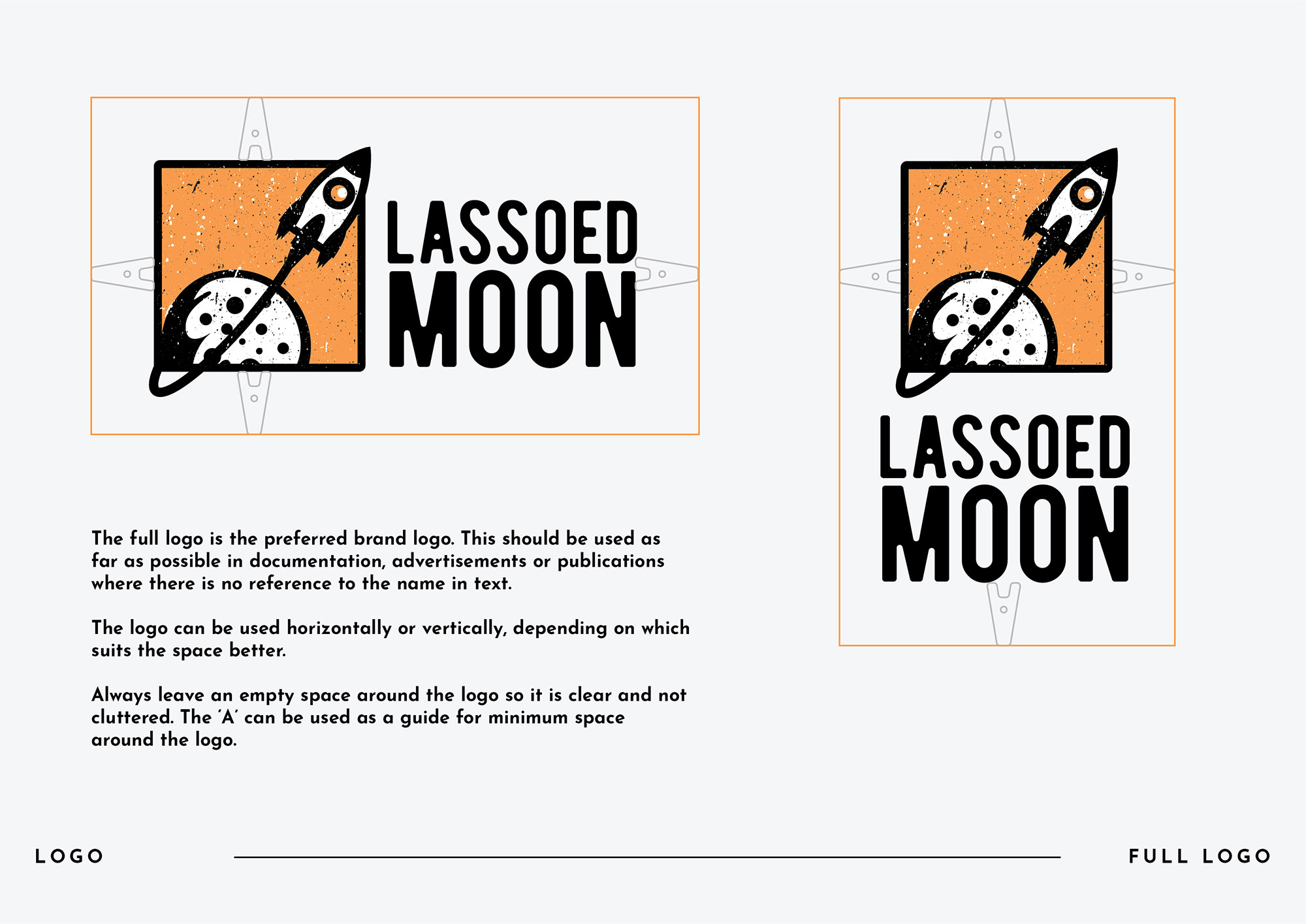 Lassoed_Moon_Brand_Guide_01-black Craft Collective brand identity design
